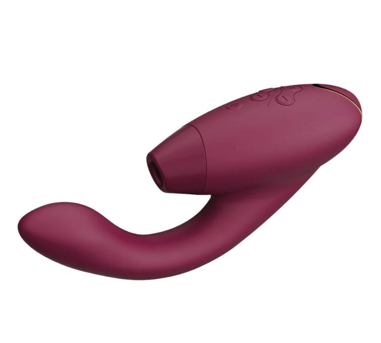 Стимулятор клитора Womanizer Duo 2 бордо