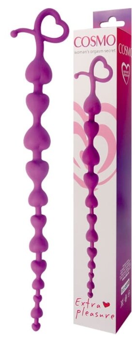 Фиолетовая цепочка 28 см