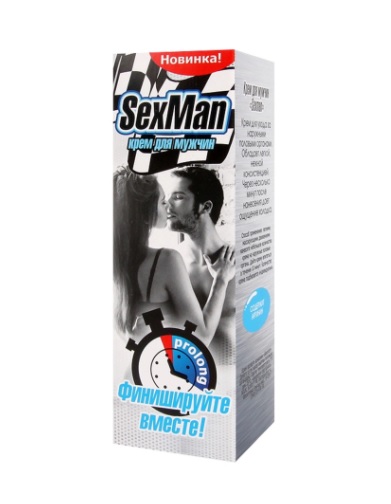 Пролонгирующий крем  SEX MAN 28 г