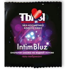 Intim Bluz анальная смазка 4 г. 