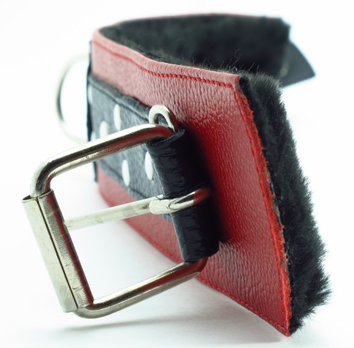 БДСМ набор фиксаторов с мехом