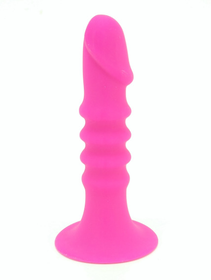 Анальный стимулятор рельефный Pink
