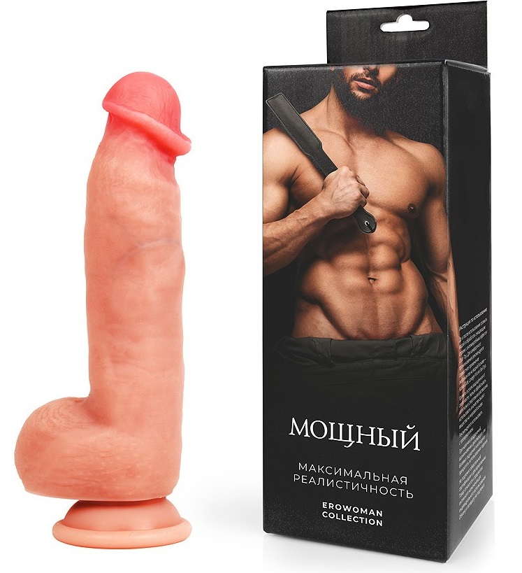 Реалистичный дилдо 17 см