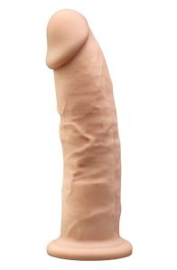 Фаллоимитатор с вибрацией телесный  