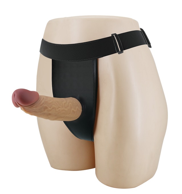 Полый страпон для мужчин и женщин с мягкой головкой