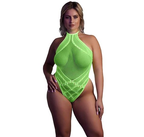Шикарный боди Neon Green  XL/XXXXL