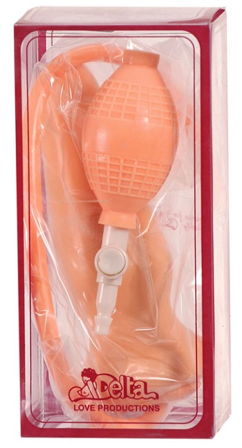 Анальная пробка с грушей Buttplug Plus Pump