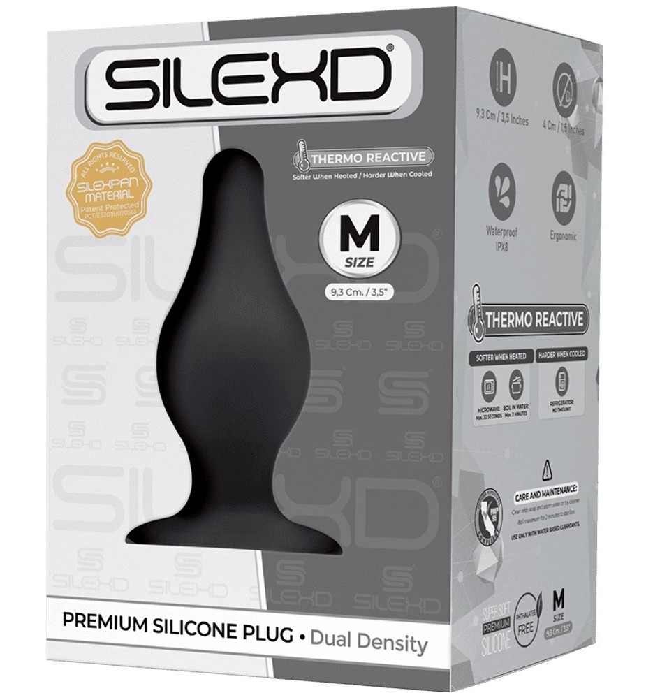 Анальная пробка средняя SileXD Model 2 черная