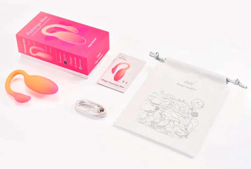 Вибратор Flamingo Max оранжевый