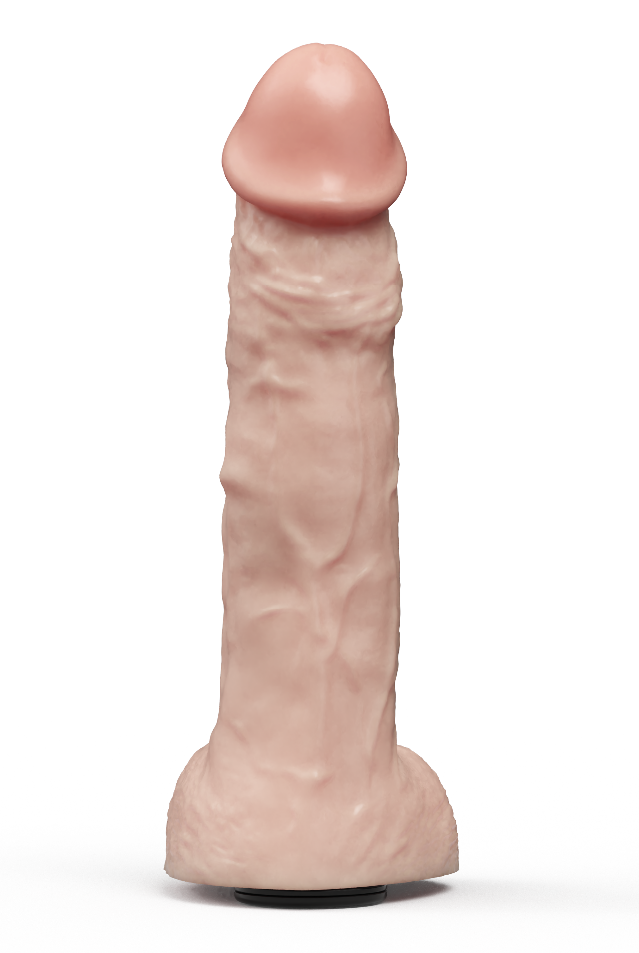 Реалистичная насадка для страпона с вибрацией