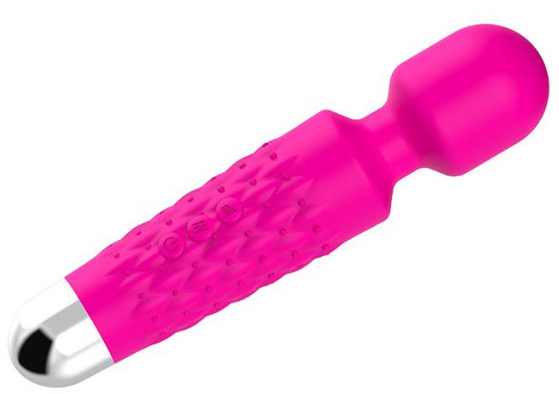 Вибромассажер Wang 12 режимов Pink
