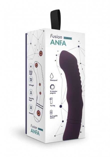 Силиконовый вибростимулятор  Anfa