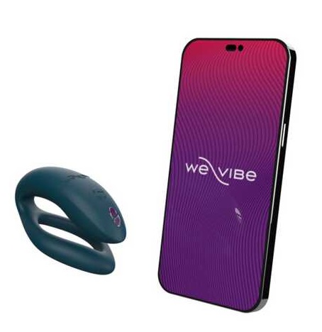 Вибратор для пар We-Vibe Sync O бархатно-зеленый