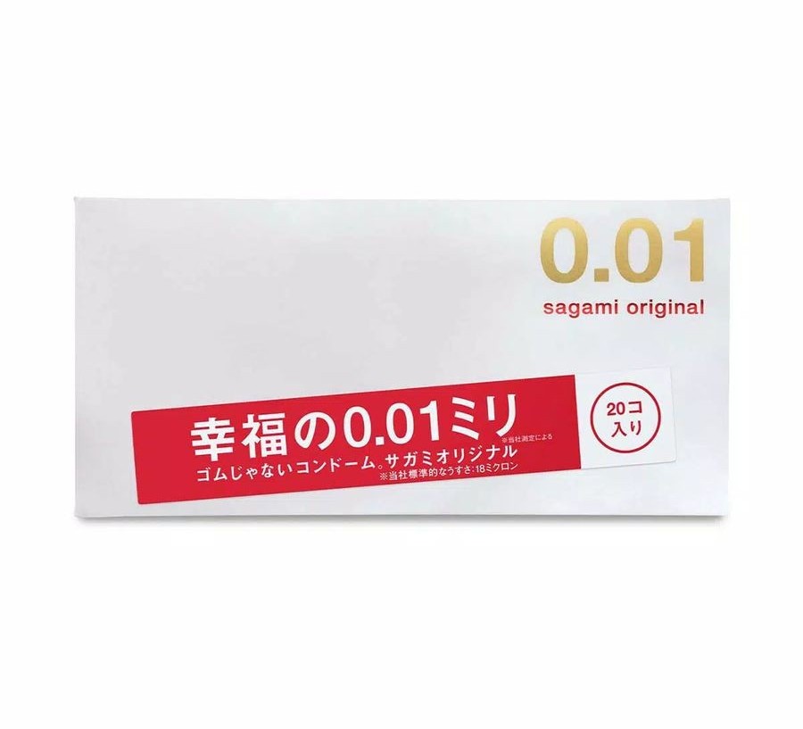 Презервативы Sagami Original 001 полиуретановые 20шт