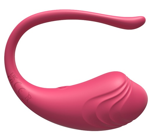 Виброяйцо с управлением через приложение Little Tadpole розовое