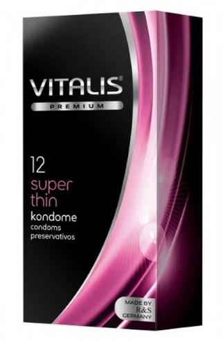 Презервативы VITALIS premium №12 Super thin