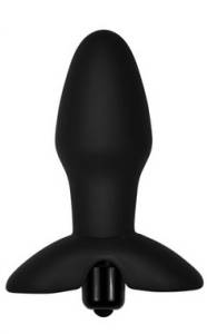 Анальная пробка из качественного силикона с вибрацией 