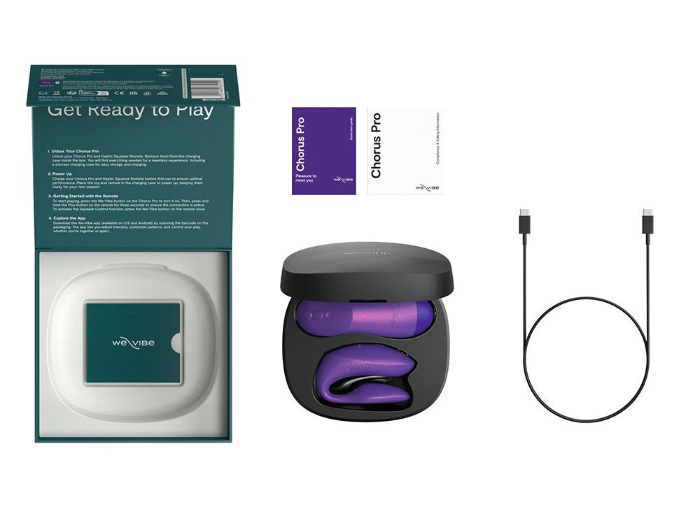Вибратор для пар We-Vibe Chorus Pro фиолетовый