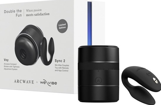 Набор для пар мастурбатор ARCwave Voy +  We-Vibe Sync 2