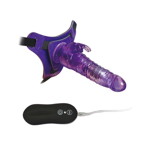 Вибрострапон Harness-Rabbit Dong Purple
