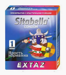 Презерватив Sitabella Extaz Ярость норманна 