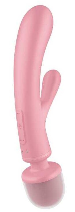 Двухсторонний стимулятор Triple Lover розовый