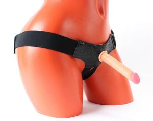 Страпон универсальный с маленькой насадкой  