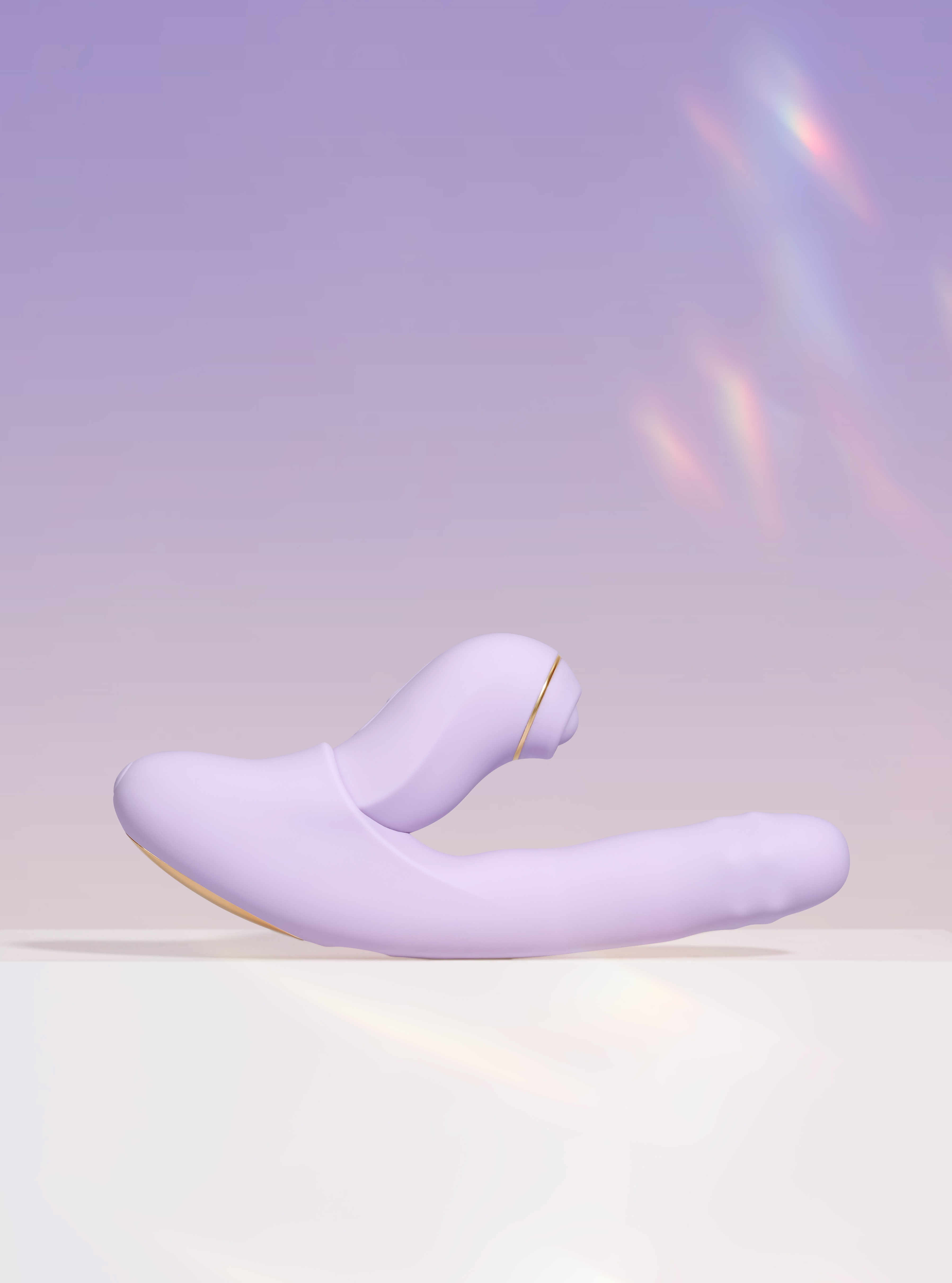 Интерактивный вибромассажёр Svakom 2в1 DuoGlow с нагревом