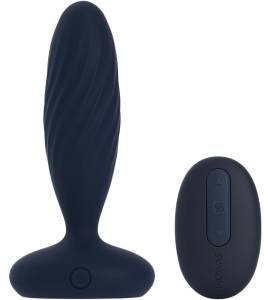 Анальная вибропробка Jordan с поступательными движениями 