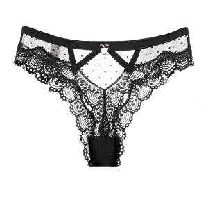 Кружевные трусики с сердечком S/M 