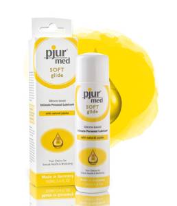 Силиконовый лубрикант с маслом жожоба Pjur Med Soft 100 