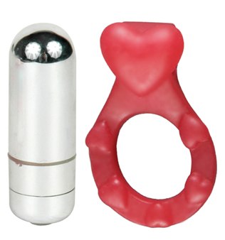 Эрекционное кольцо The Love Ring red