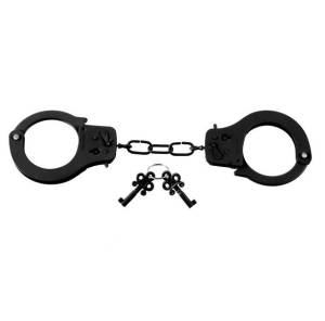 Наручники металлические Designer Cuffs черные 