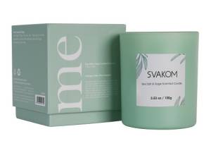 Массажная свеча шалфей/морская соль Svakom  100g 