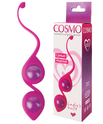 Вагинальные шарики Pink Cosmo 3,5 см