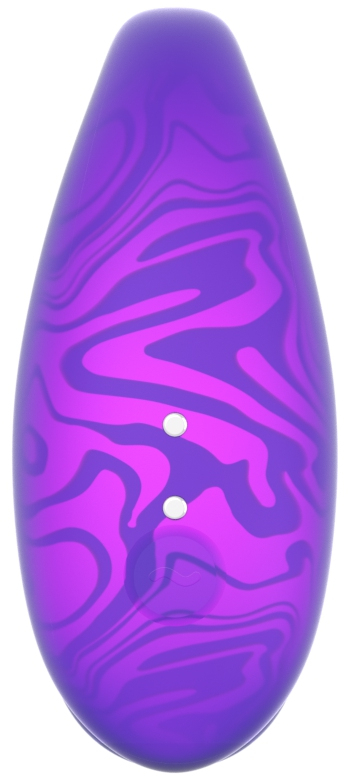 Парный вибромассажер Amovibe TWIN+ фиолетовый с пультом и приложением