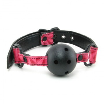 Розовый кляп Luxury Fetish Ballgag