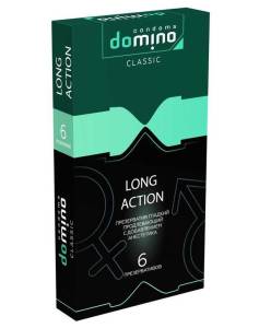 Продлевающие презервативы  DOMINO CLASSIC 6 шт 