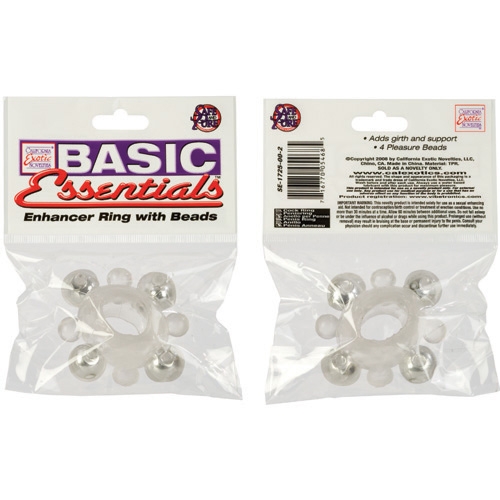 Кольцо с бусинами Basic Enhancer