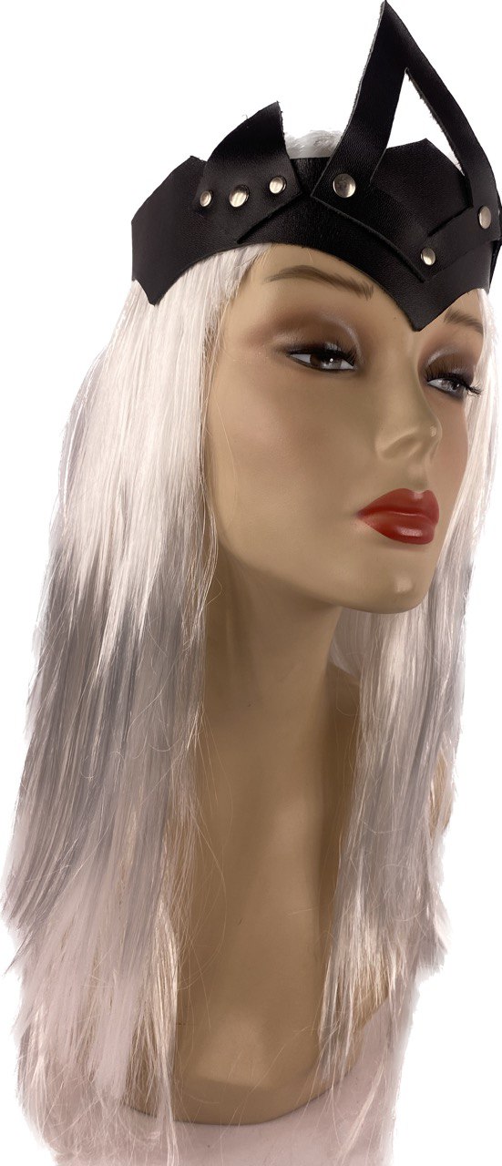 Корона кожаная