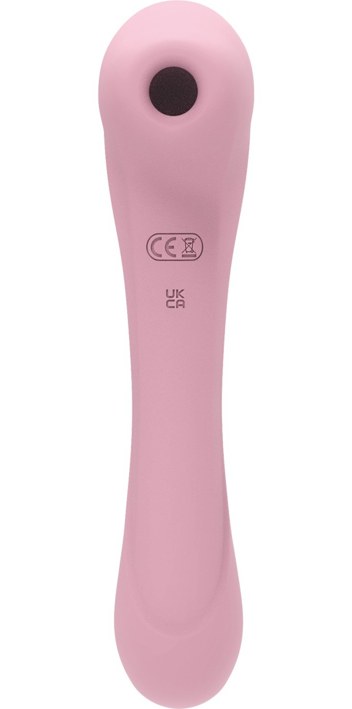 Двухсторонний вакуумный стимулятор Дейзи розовый