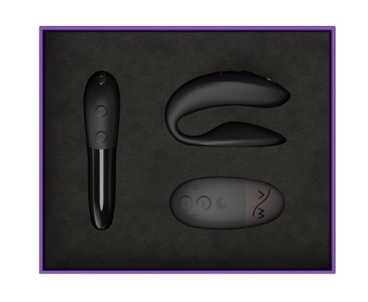 Набор вибраторов для пар We-Vibe  Tango X + Sync 2