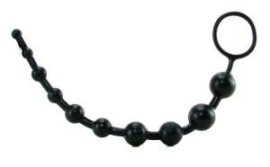 Анальные бусы X-10 Beads Black 