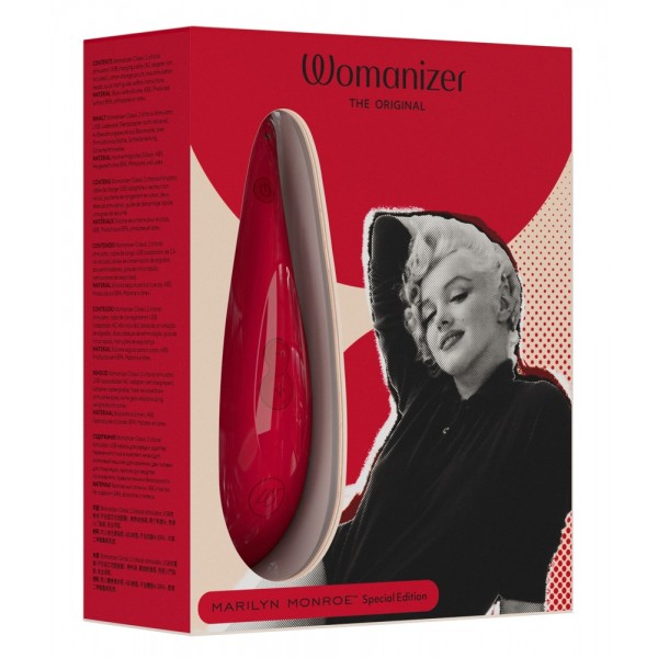 Клиторальный стимулятор  Womanizer Marilyn Monroe red