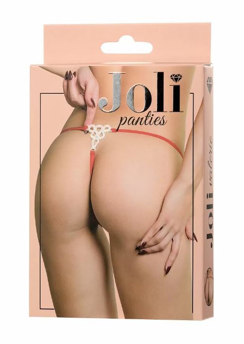 Кружевные стринги красные Valerie