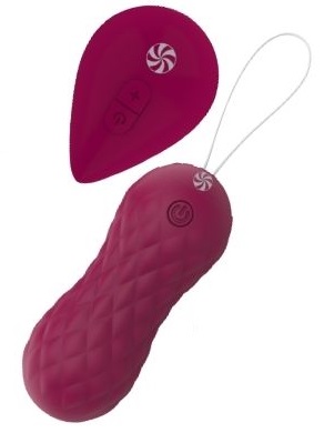 Виброшарики с ротацией Dea Wine Red