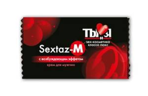 Возбуждающая смазка Sextaz-M 1,5 г. 