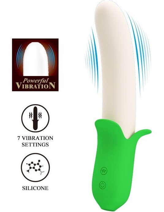 Вибратор  белый  B-nana