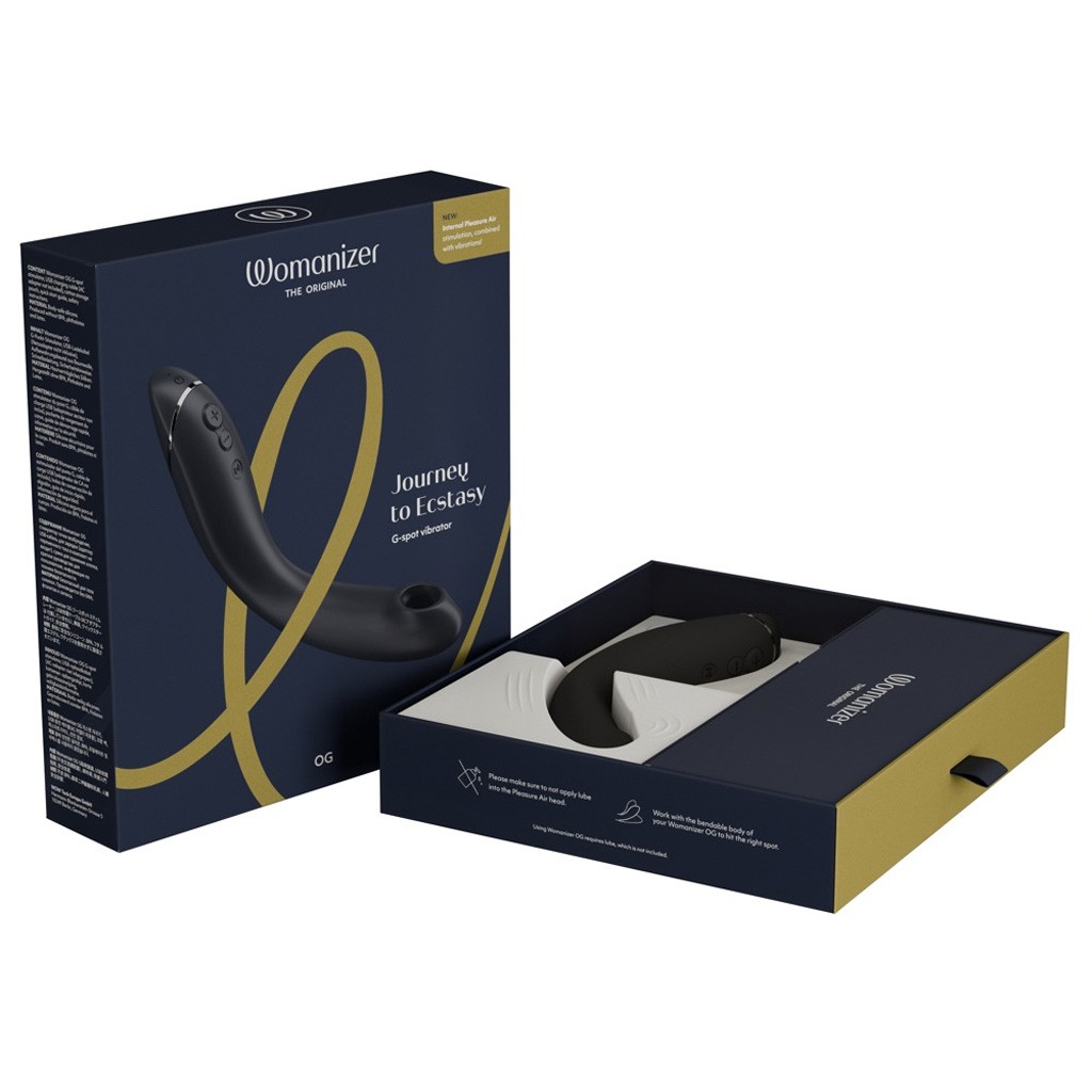 Стимулятор G-точки Womanizer OG серый