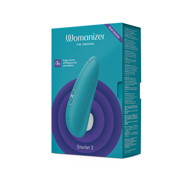 Клиторальный стимулятор Womanizer Starlet 3 бирюзовый
